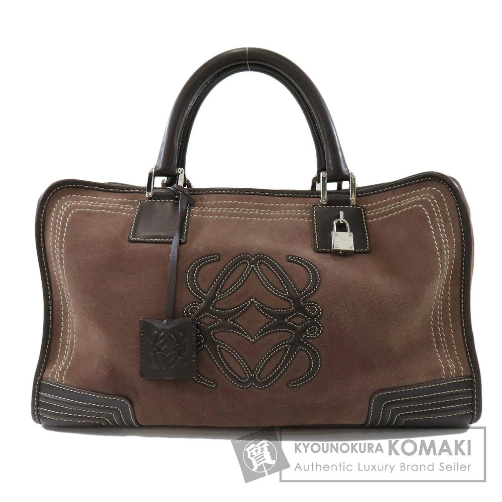 Loewe Amazona handbag suede Leather